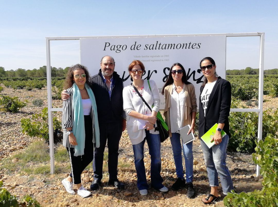 Periodistas e influencers visitan la DO Rueda