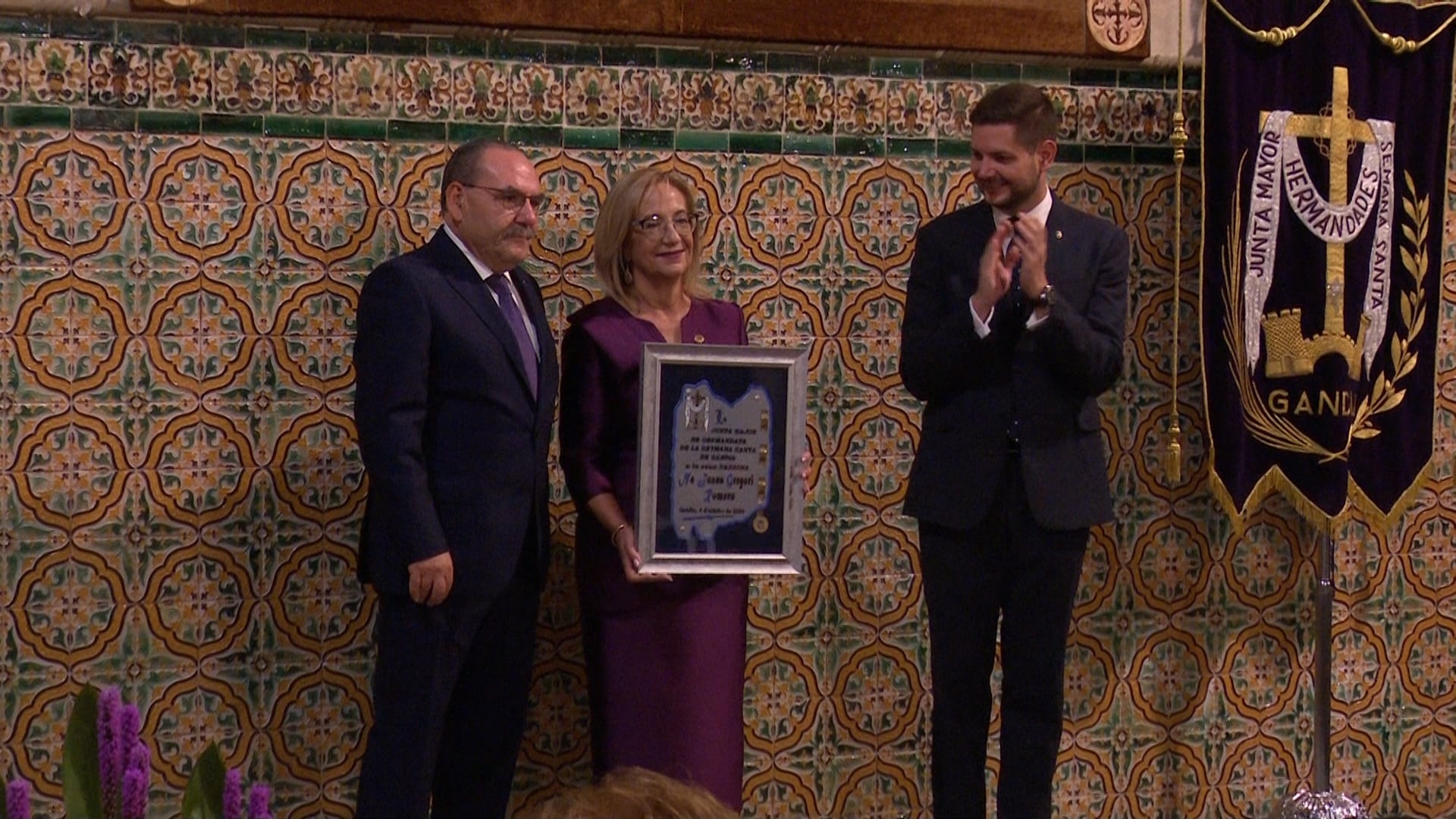 Juana Gregori, Madrina de la Semana Santa y Camarera del Cristo Resucitado de 2025