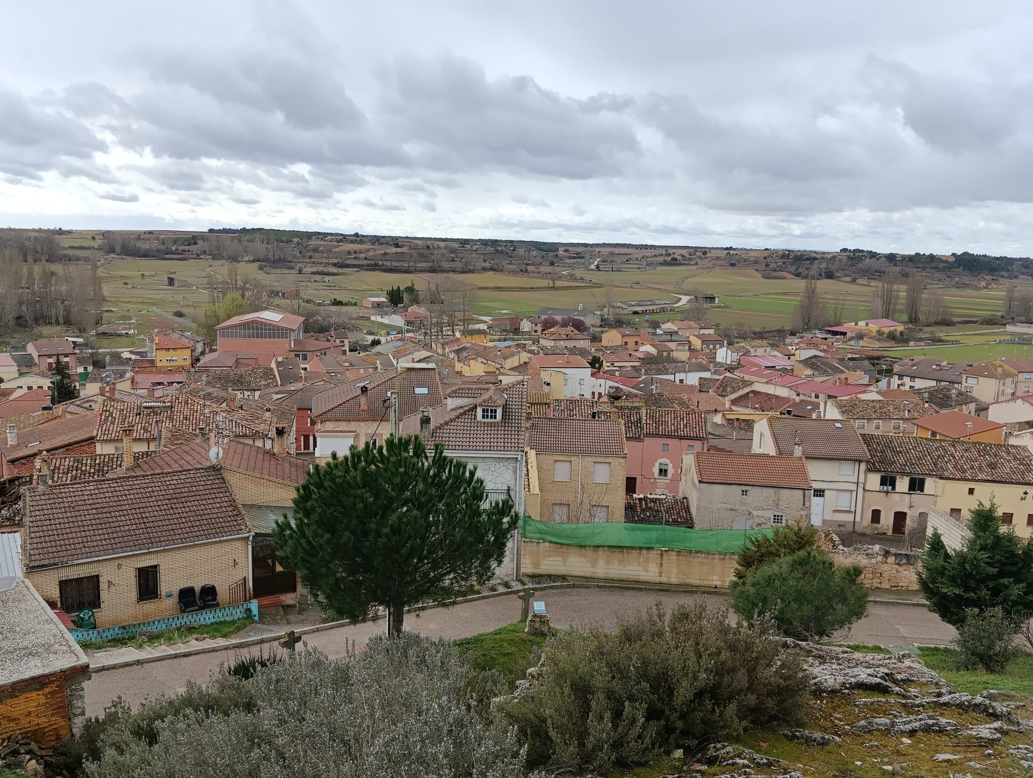 Baños de Valdearados, vista panorámica