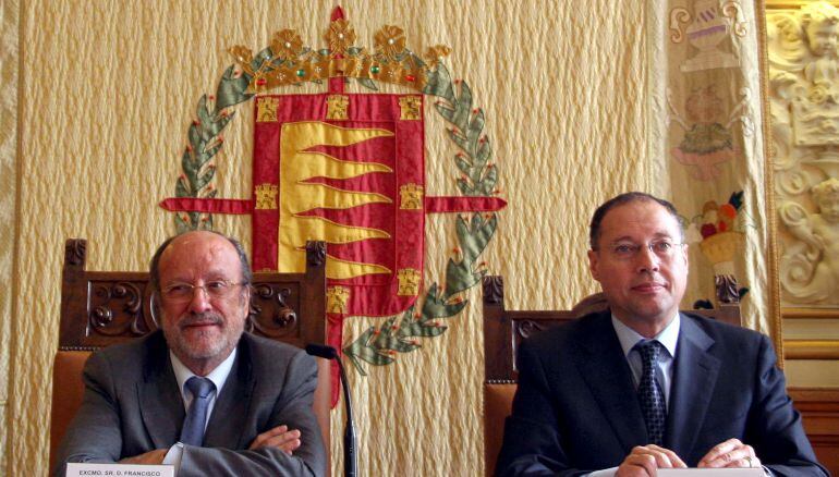 Javier León de la Riva y Alfredo Blanco en una imagen de archivo