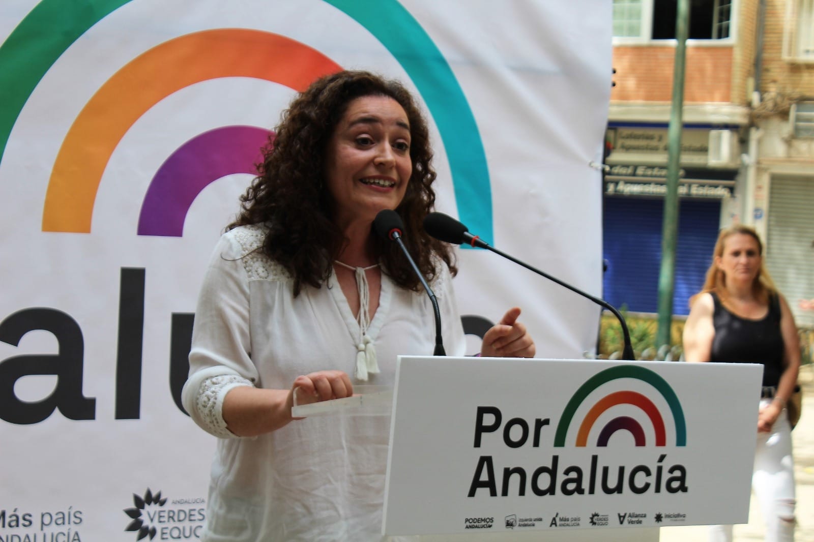 NIeto durante el acto este domingo en Málaga