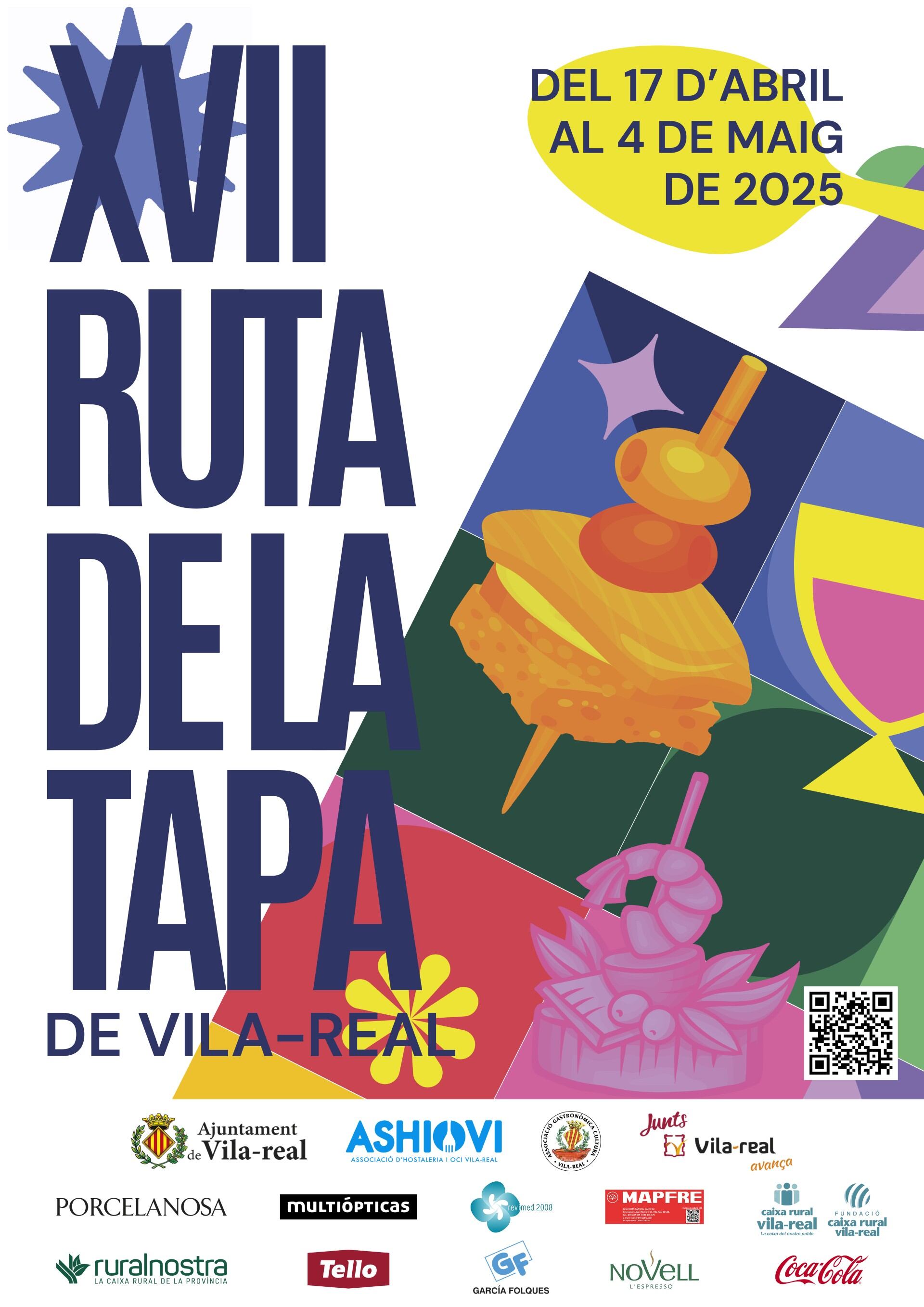 Cartel de la XVII Ruta de la Tapa