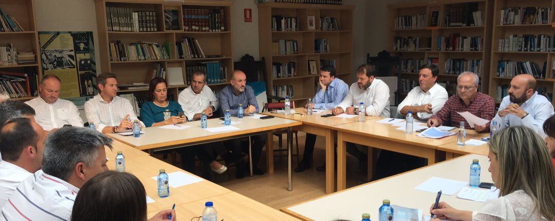 Reunión de alcaldes del PSOE