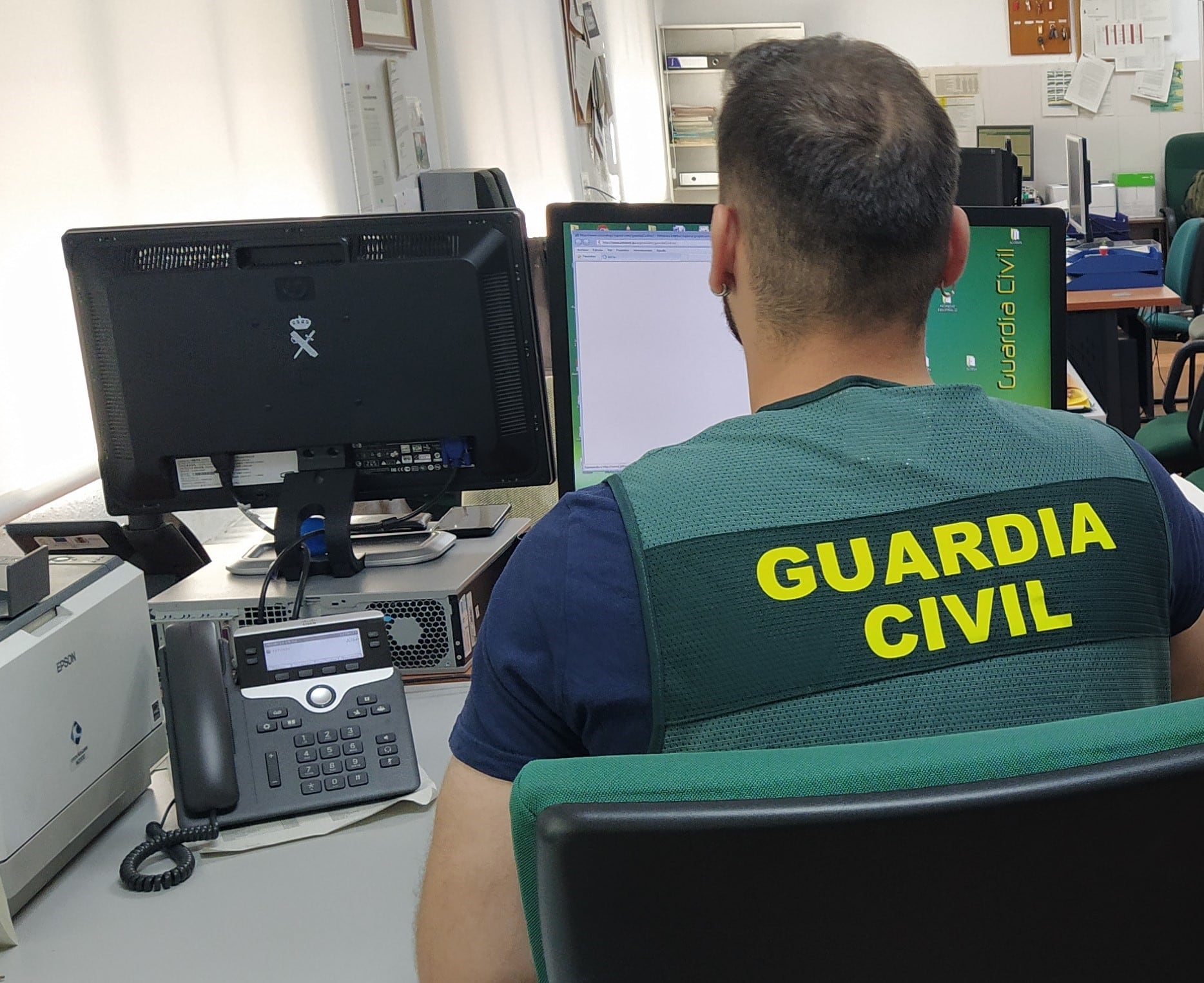 Equipo de delitos informáticos de la Guardia Civil (archivo)