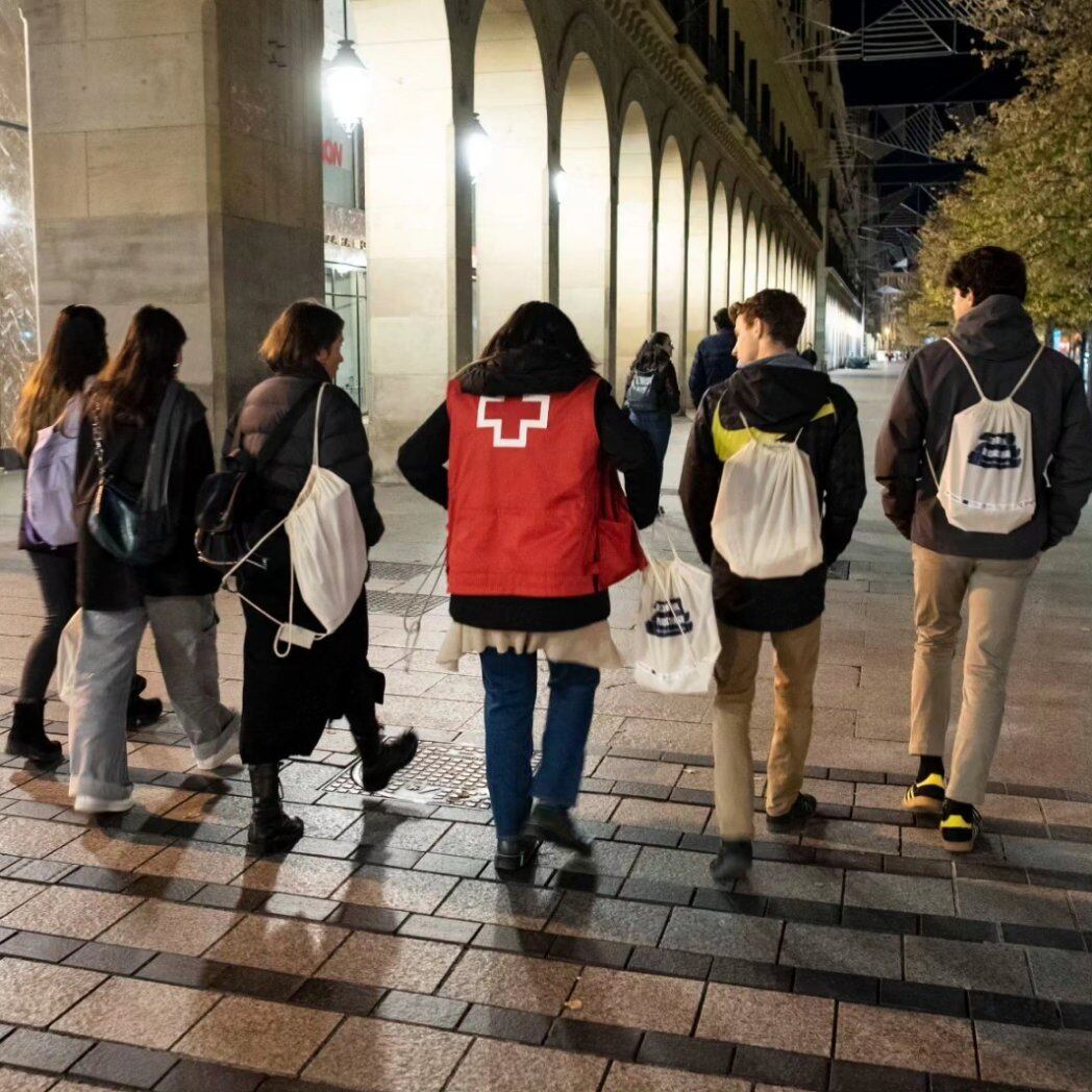 Recuento de personas sin hogar del Ayuntamiento de Zaragoza y Cruz Roja