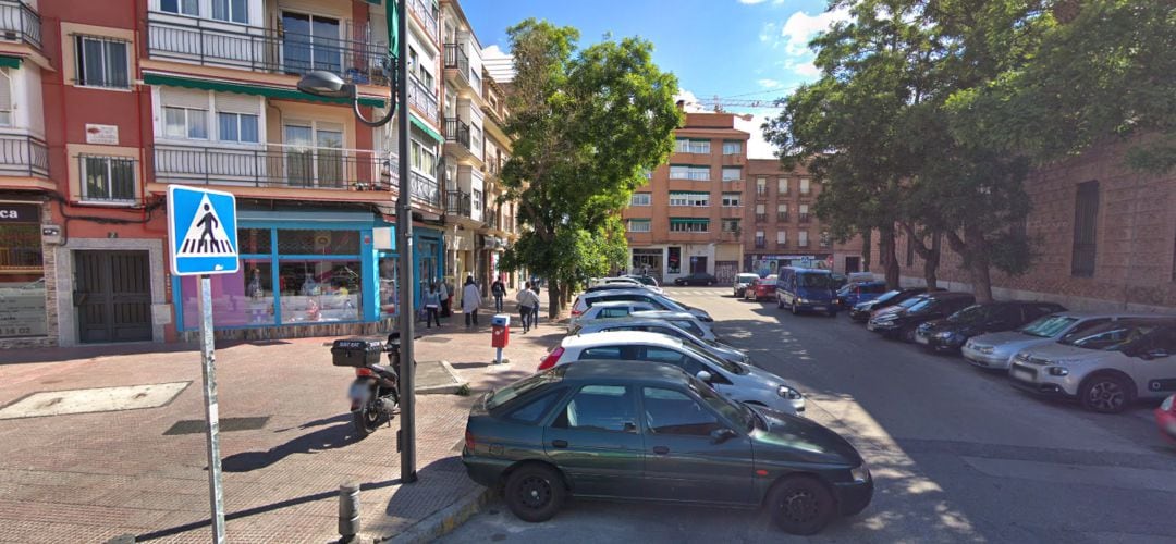 La calle La Luna en Leganés