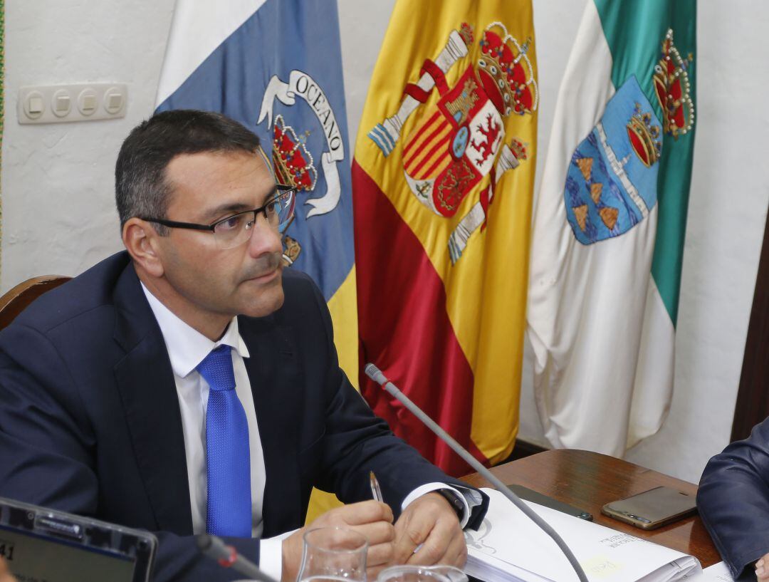 Oswaldo Betancort, alcalde de la Villa