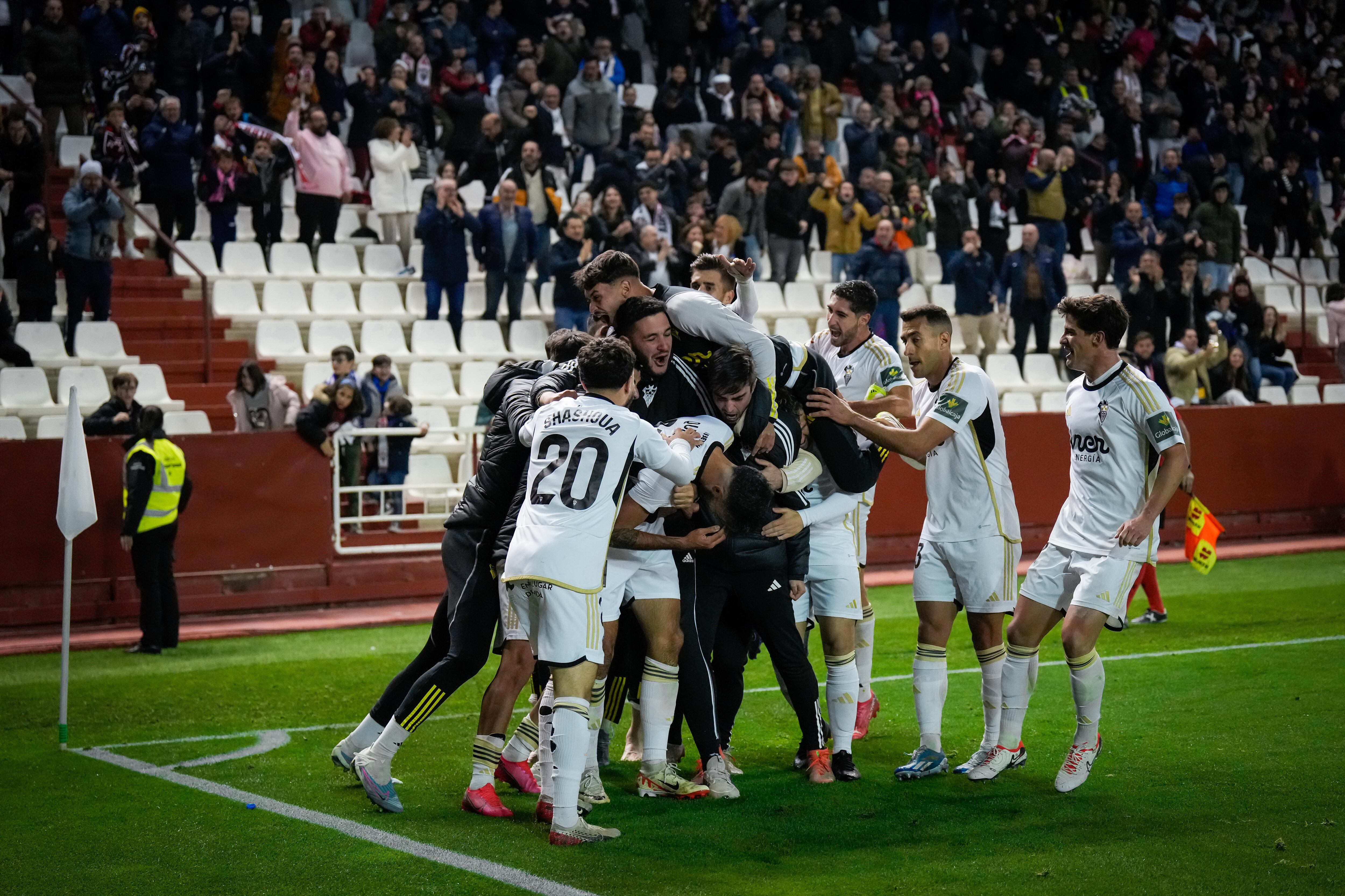 Partido de la jornada 17 de la Segunda División 2023-2024 de la liga de fútbol española, Liga Hypermotion, entre Albacete-Zaragoza disputado el 25/11/2023 en el Carlos Belmonte