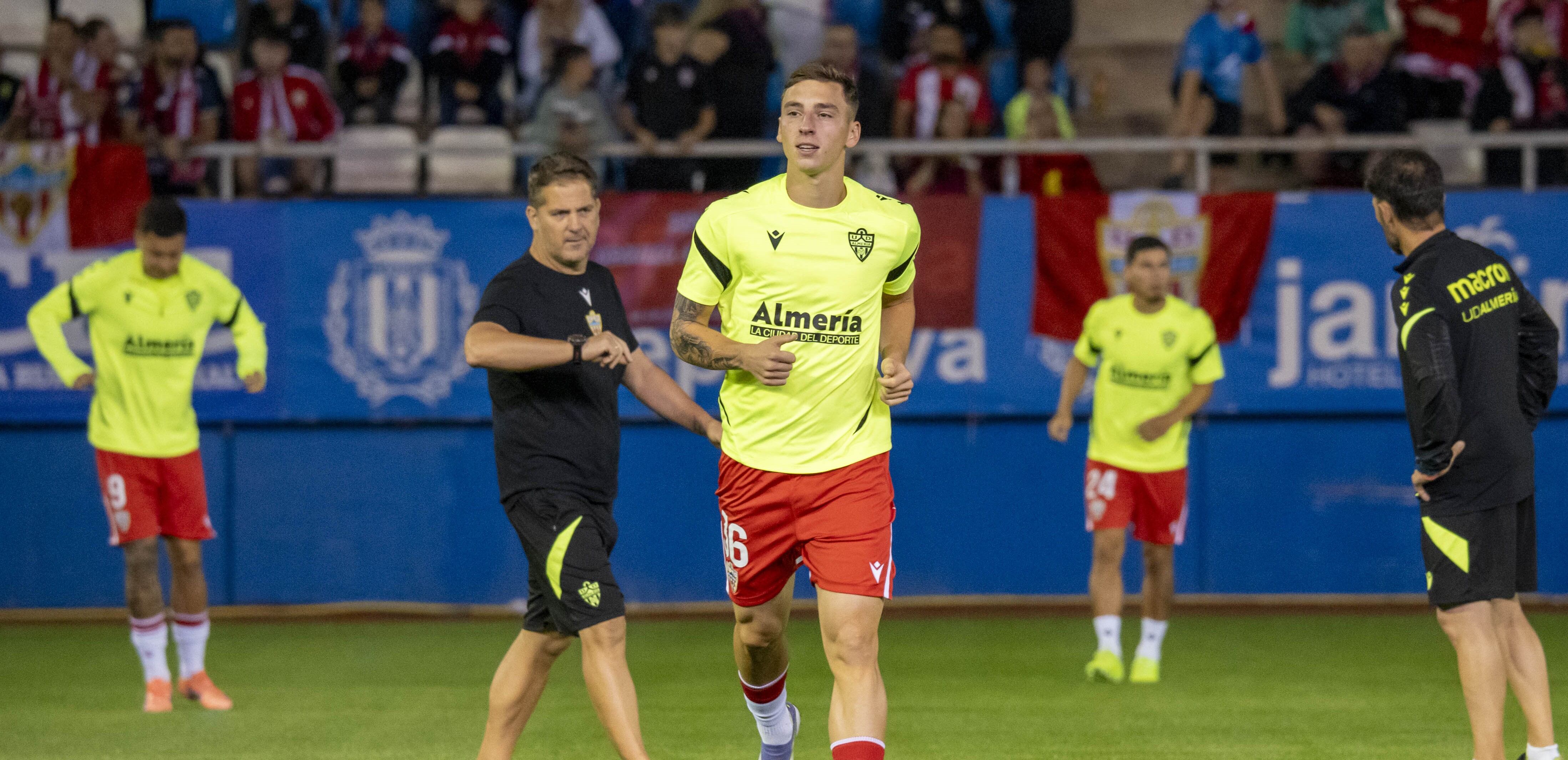 Perovic no tenía sitio en la plantilla del Almería.UDA