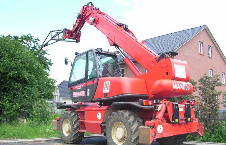 Ejemplo de maquina telescópica