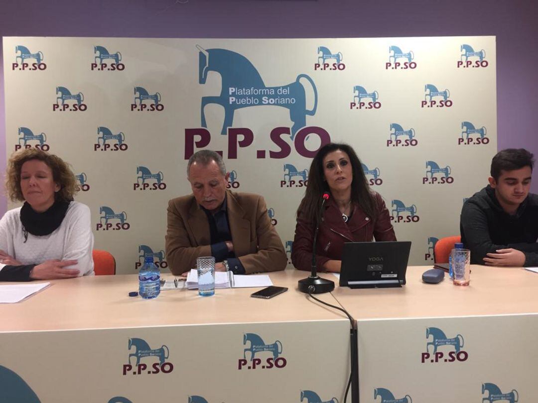 Mesa de la asamblea de la Ppso