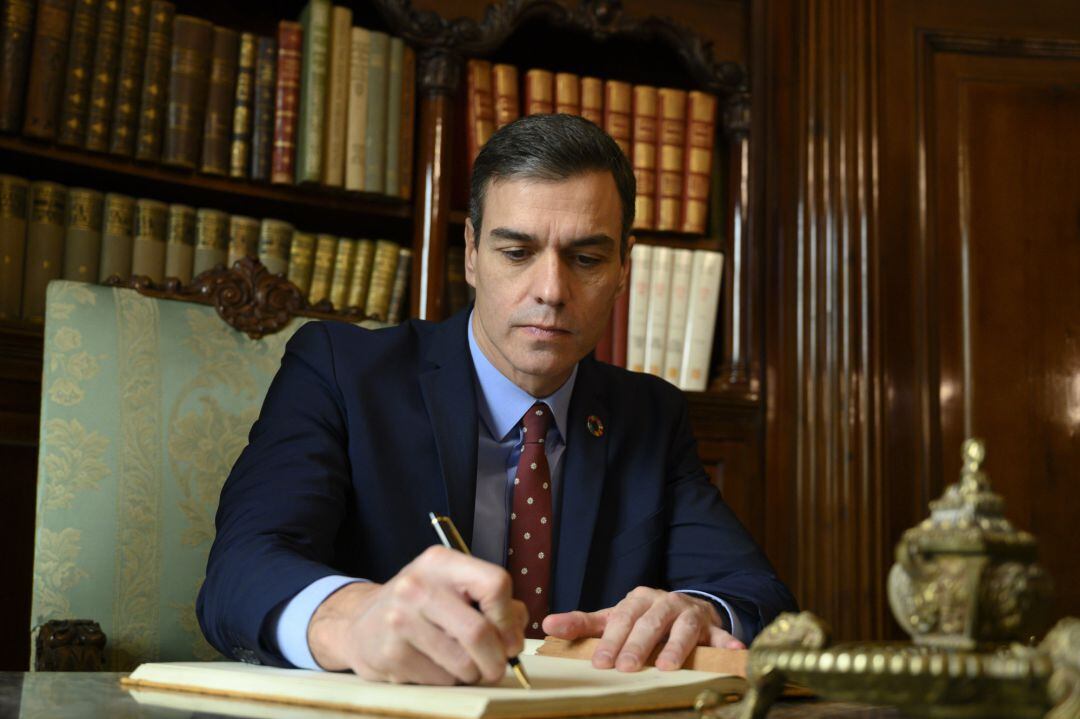 El presidente del Gobierno, Pedro Sánchez. 