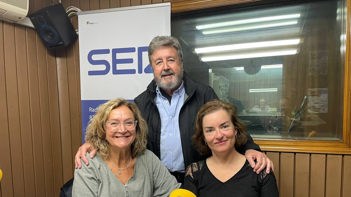 Bienve Sánchez, Jesús Herrero y Laura Marco
