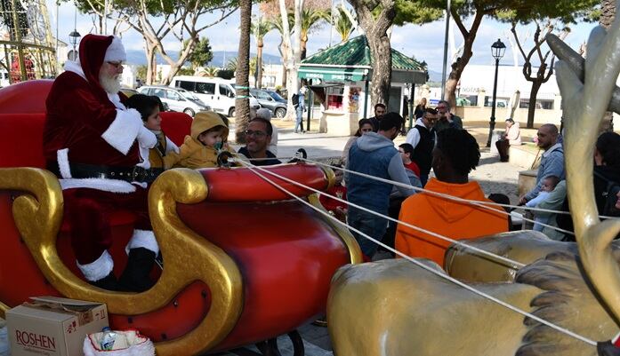 Papá Noel en San Roque