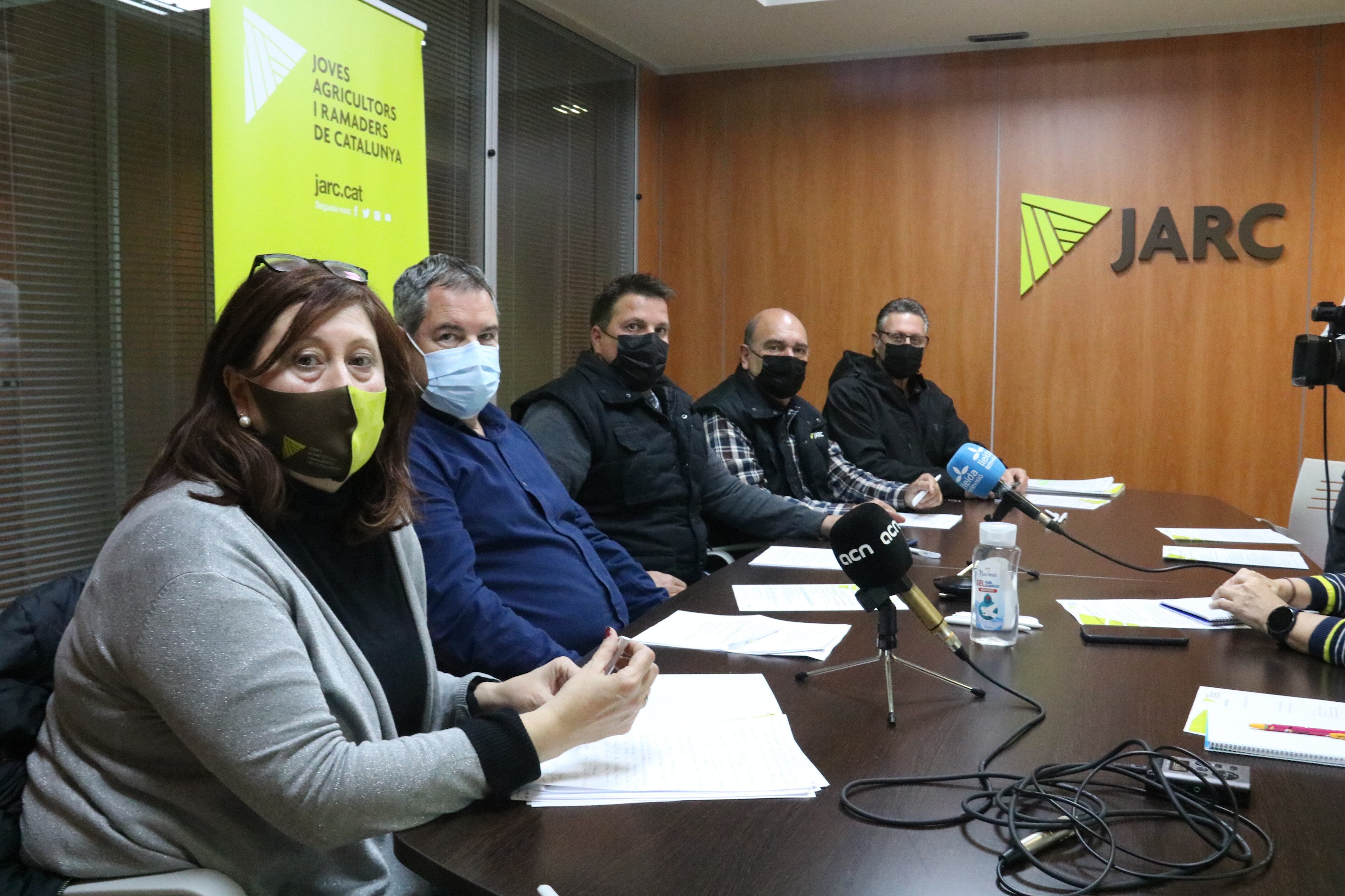 Roda de premsa de Jarc