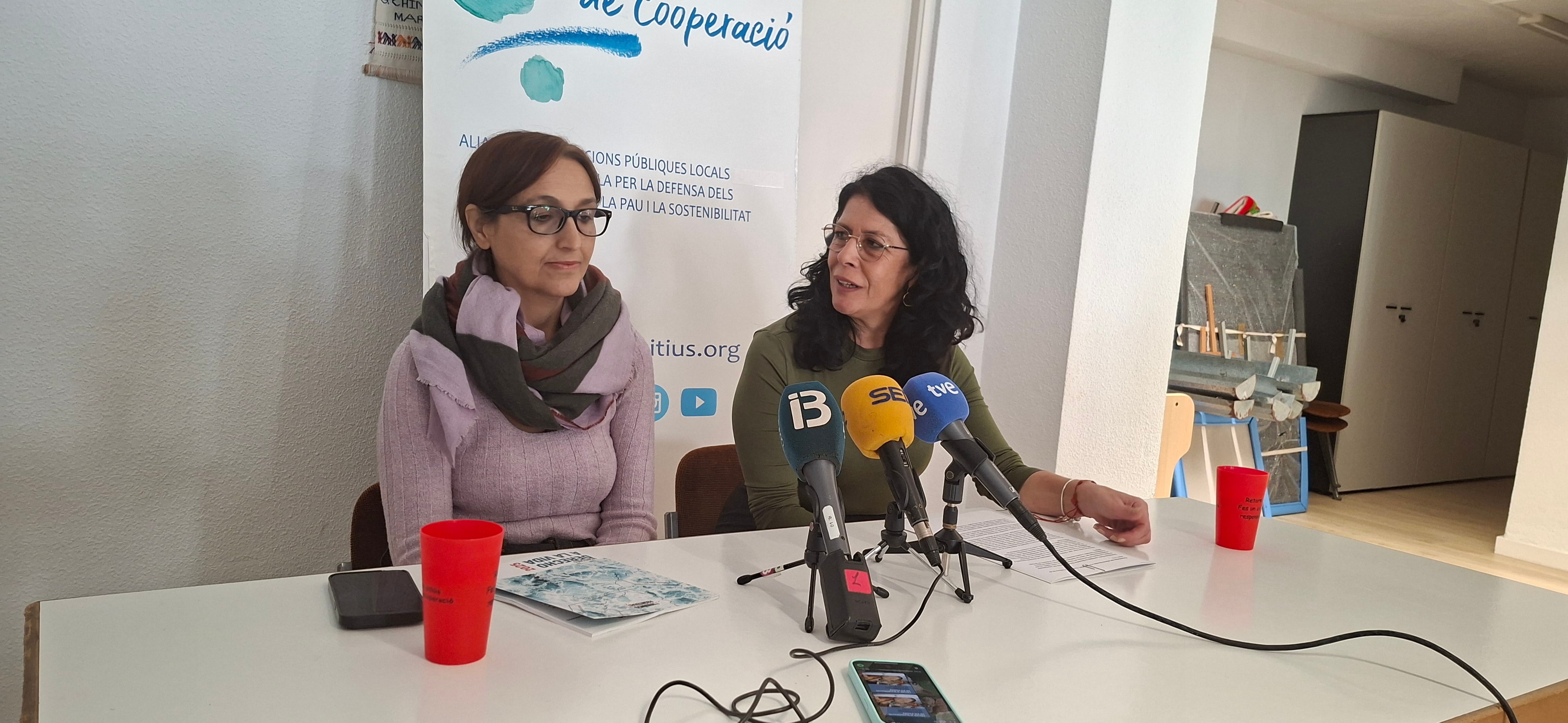 Maleno en la presentación del informe