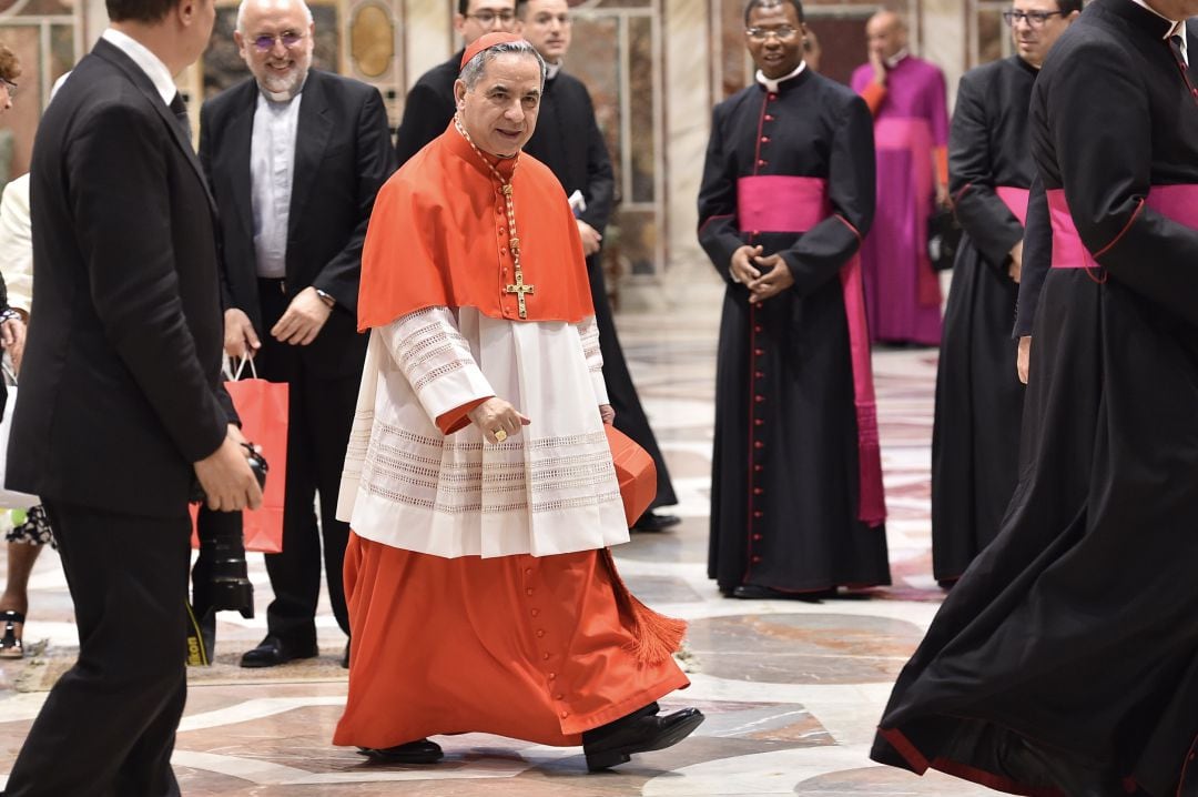 El cardenal Angelo Becciu (archivo).