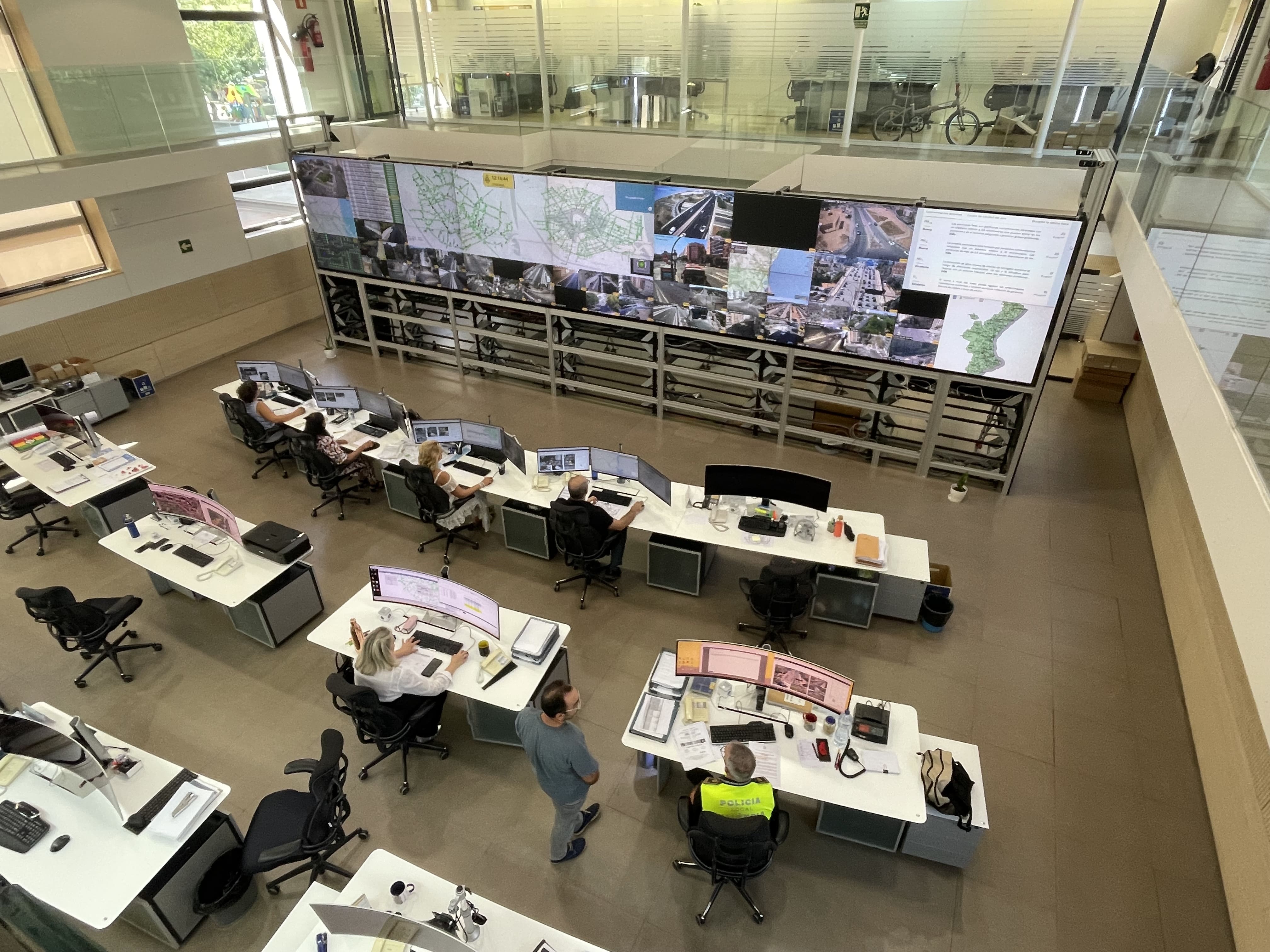 Centro de Gestión de Tráfico de València en una imagen de archivo.