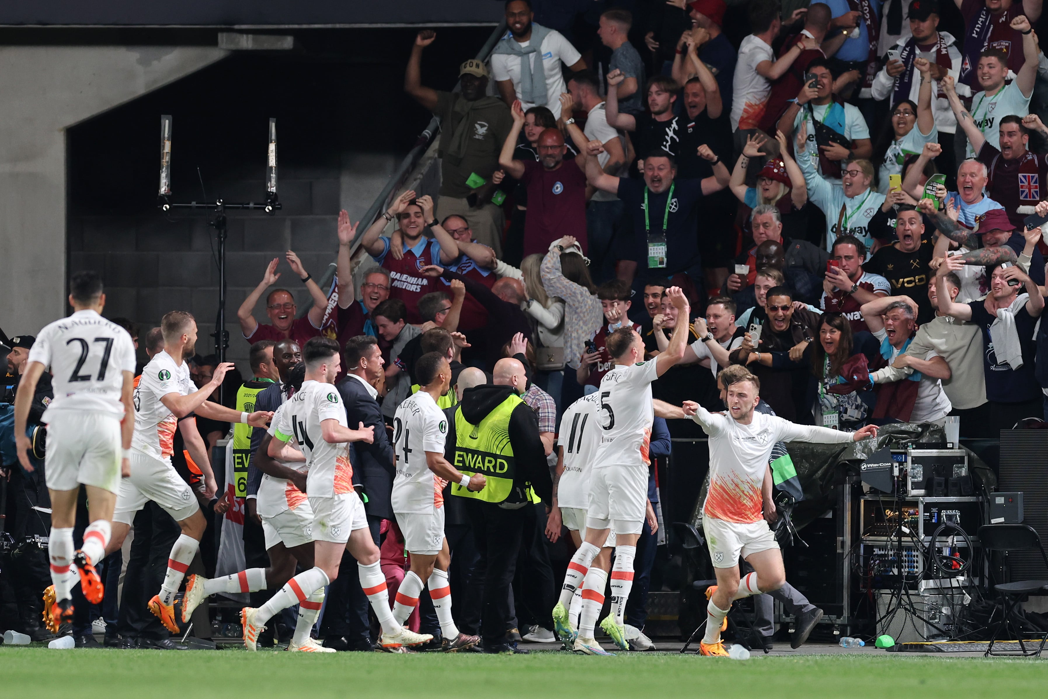 El West Ham se proclama campeón de la Conference League tras derrotar a la Fiorentina