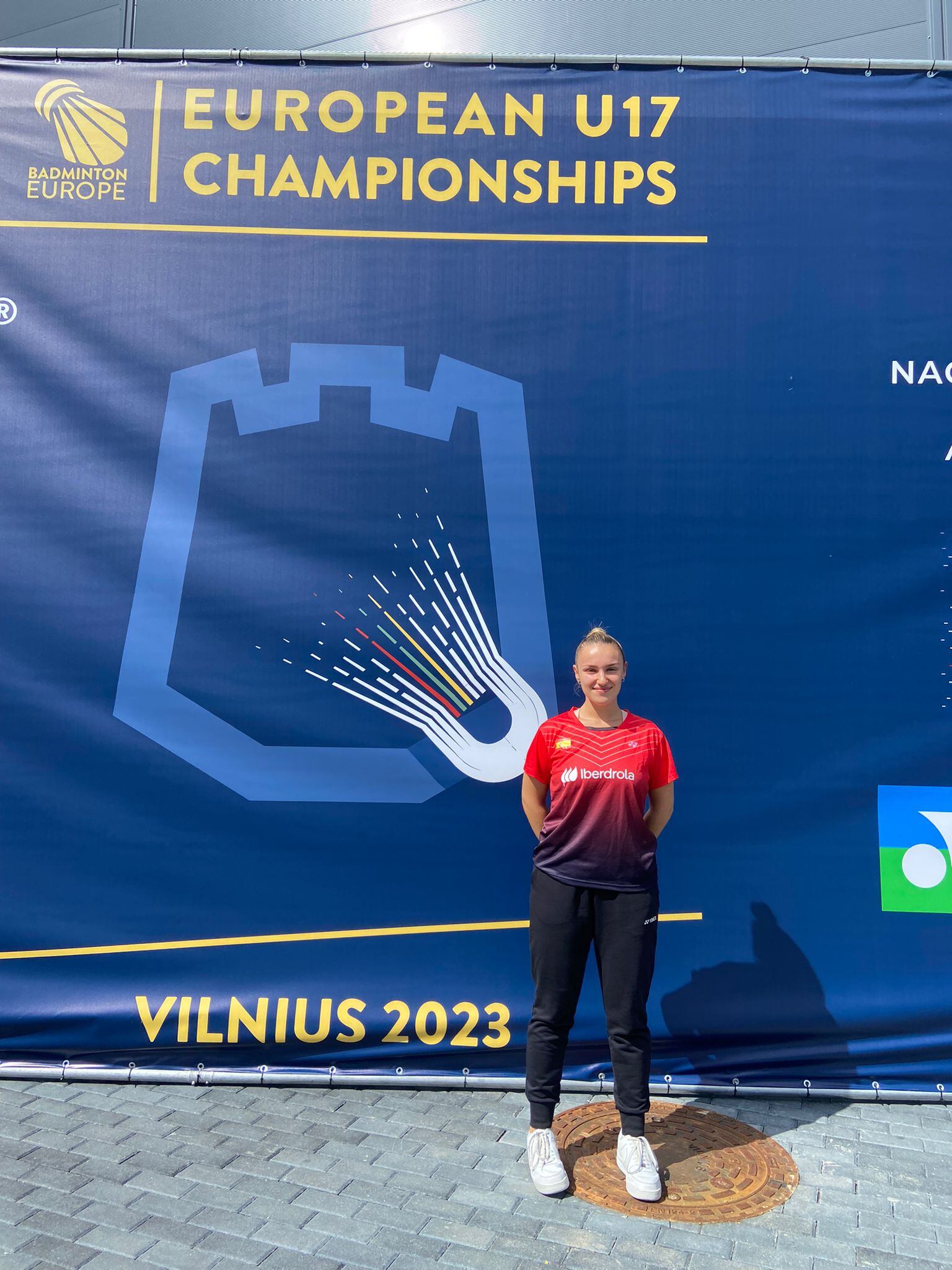 Rocío Martín en el Europeo Sub-17