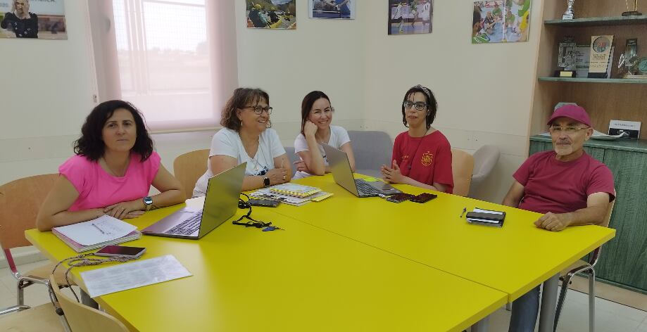 Equipo técnico del centro ocupacional de ADINA.