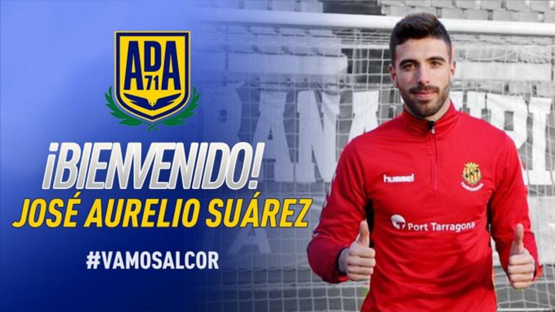 José Aurelio Suárez, nuevo portero del Alcorcón