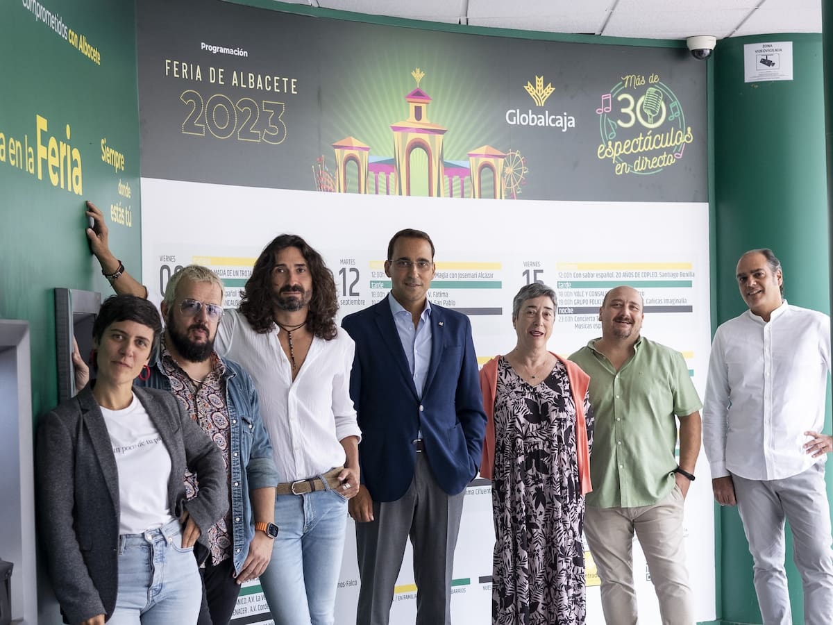 Más de 30 actividades preparadas en el stand de Globalcaja para la Feria de Albacete 2023