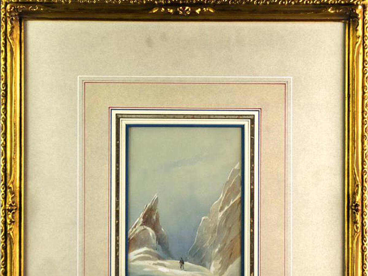 Tras la pista de una acuarela del Puerto de Benasque