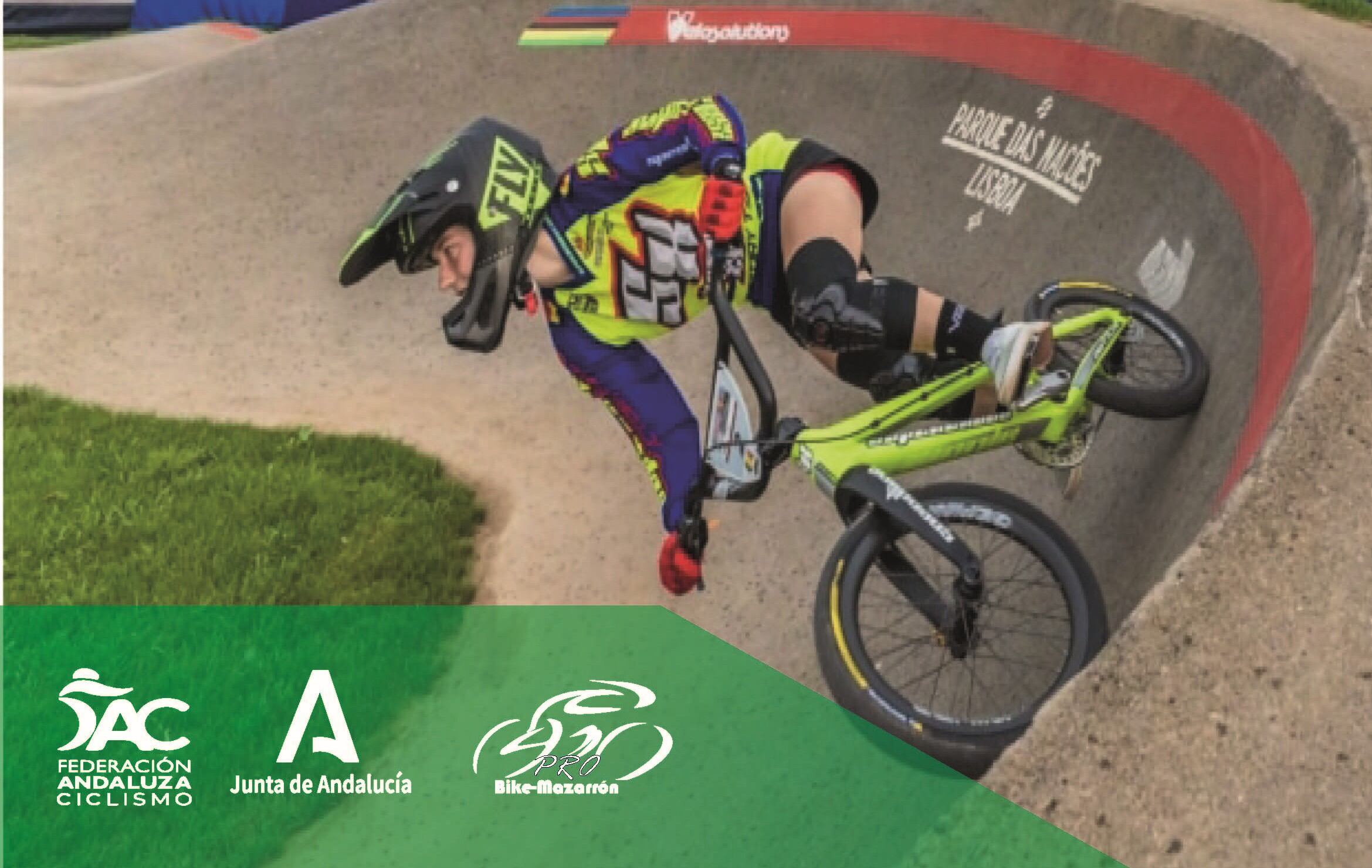 Cartel del Campeonato de Andalucía Pump Track 2025.