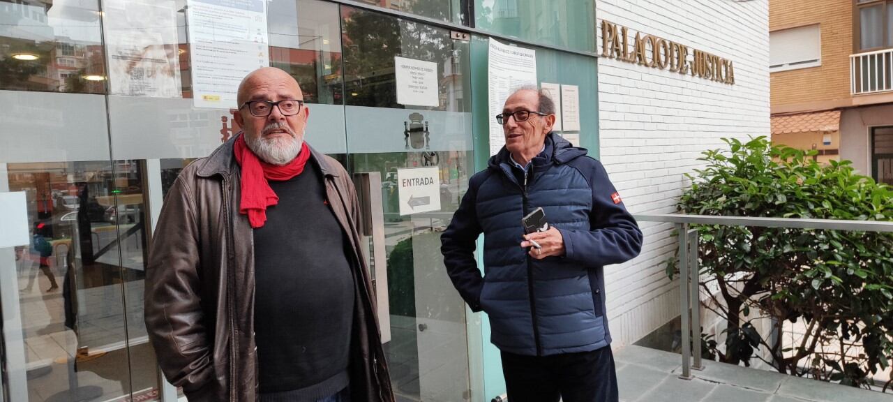 Diego Zaplana, de CCOO y Pablo Ruiz, en calidad de testigo han sido llamados a declarar por las presuntas irregularidades en el Puerto