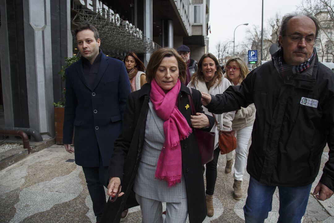 Carme Forcadell acude al Tribunal Supremo. 