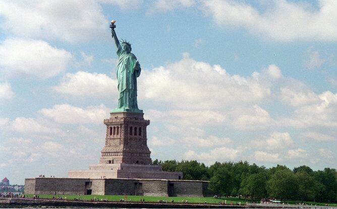La Estatua de la Libertad, uno de los monumentos más famosos de Nueva York (Imagen de archivo)