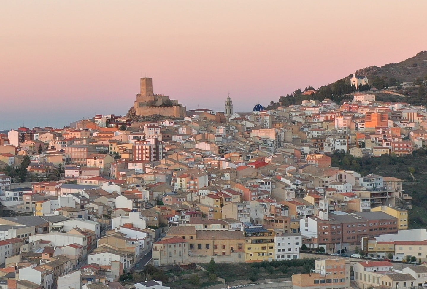 panorámica de Banyeres de Mariola