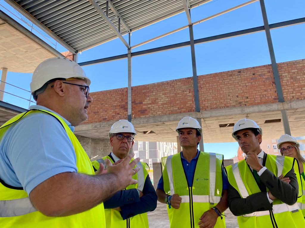 Reanudación obras del conservatorio