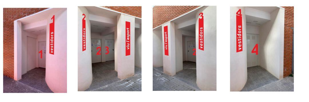 Nuevos vestuarios en el Francisco Laporta