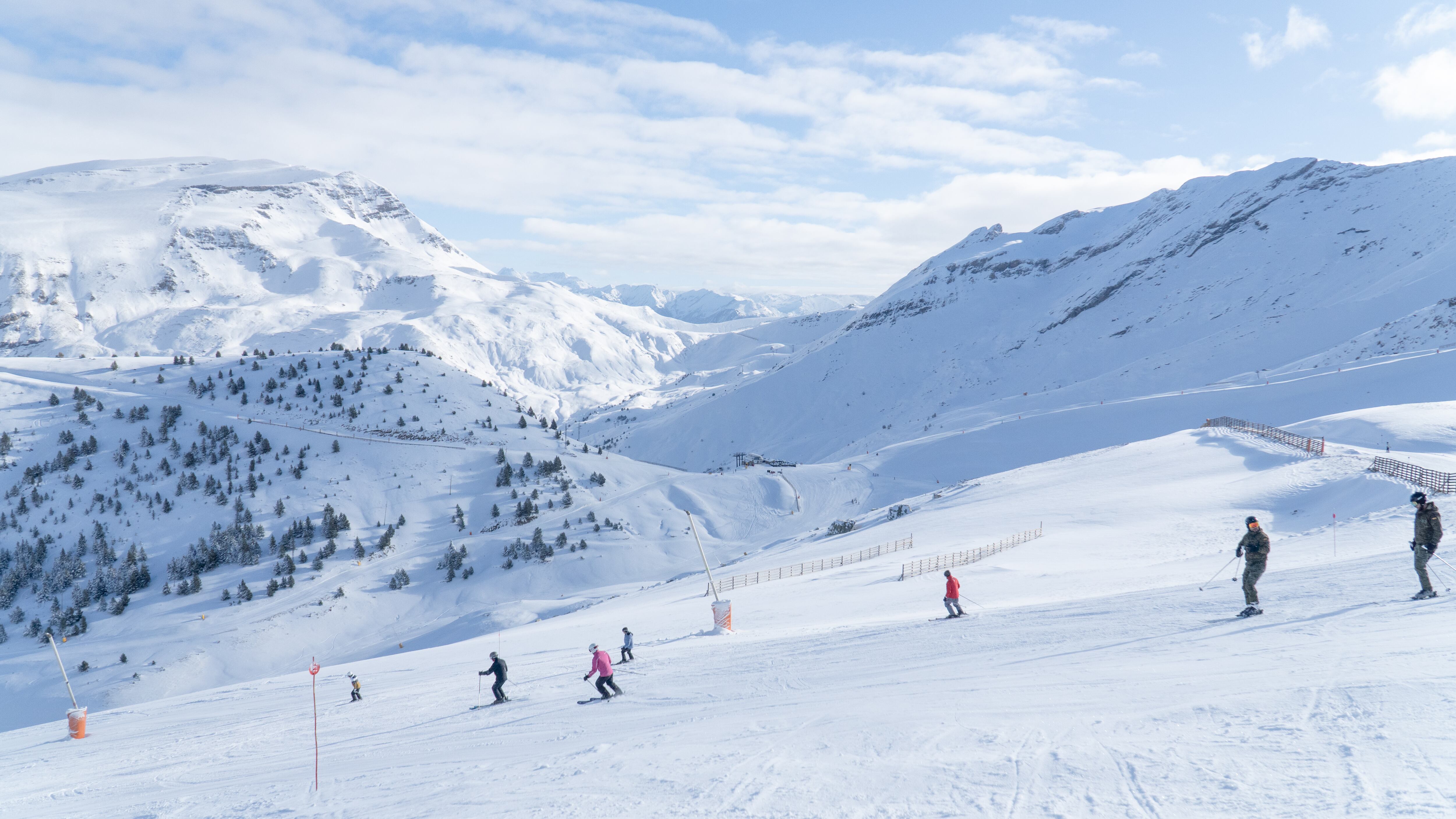 Aramón Cerler ha recibido unos 40 cm de nieve en las borrascas de esta semana
