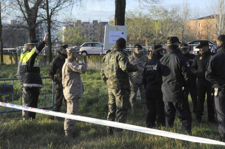 Campus de las jorndas policiales y miliates de guías caninos