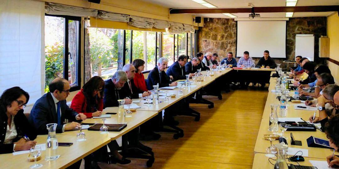 La mesa de negociación celebrada hoy