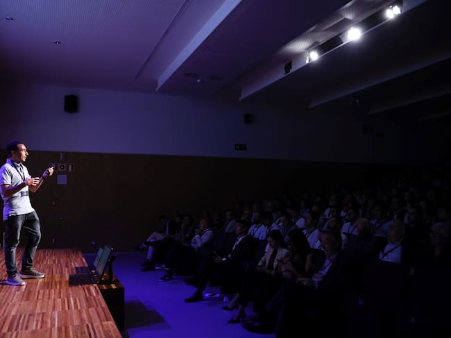 Ander Michelena en el Investors' Day