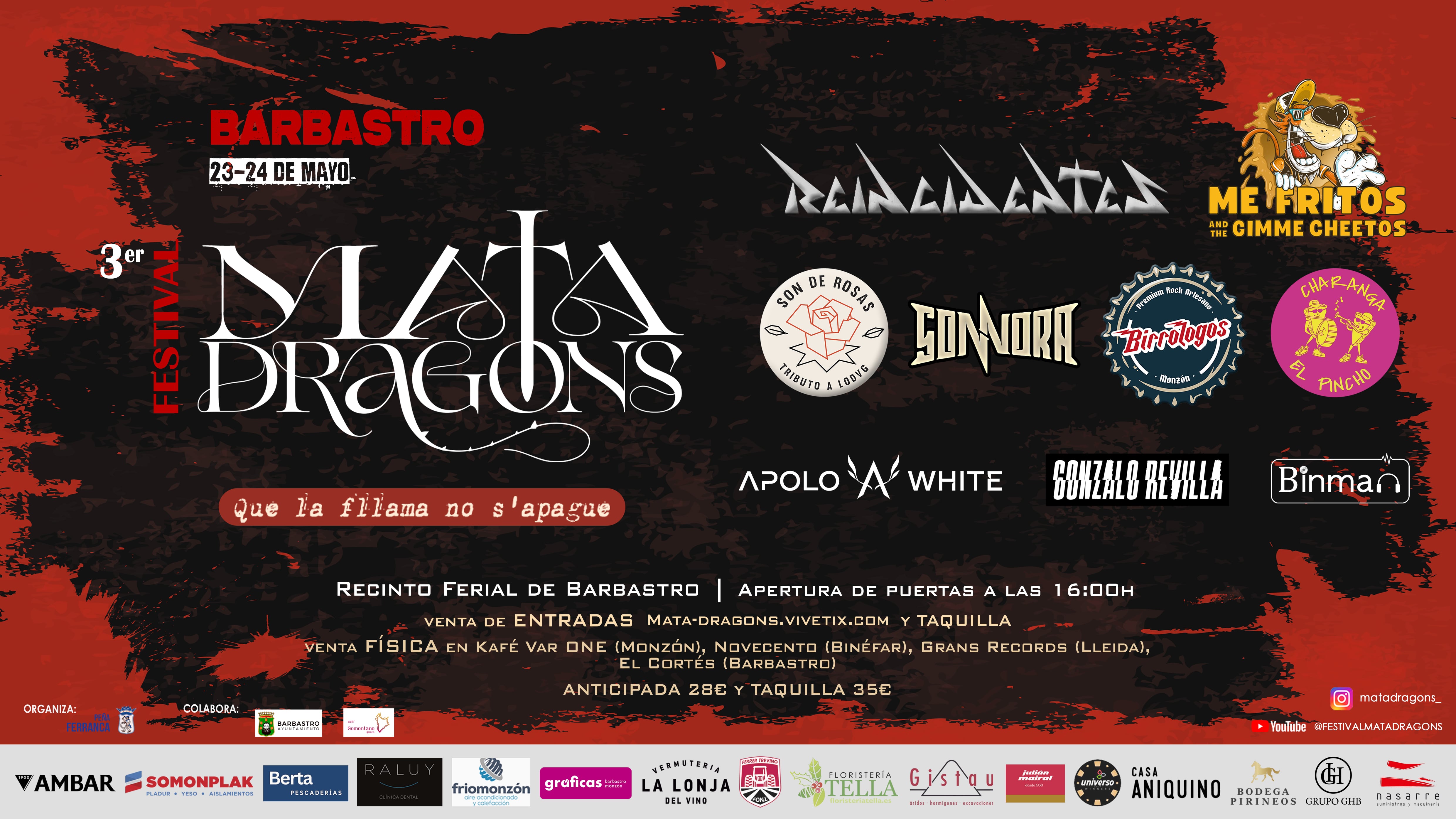 Cartel III Edición Festival Matadragons.