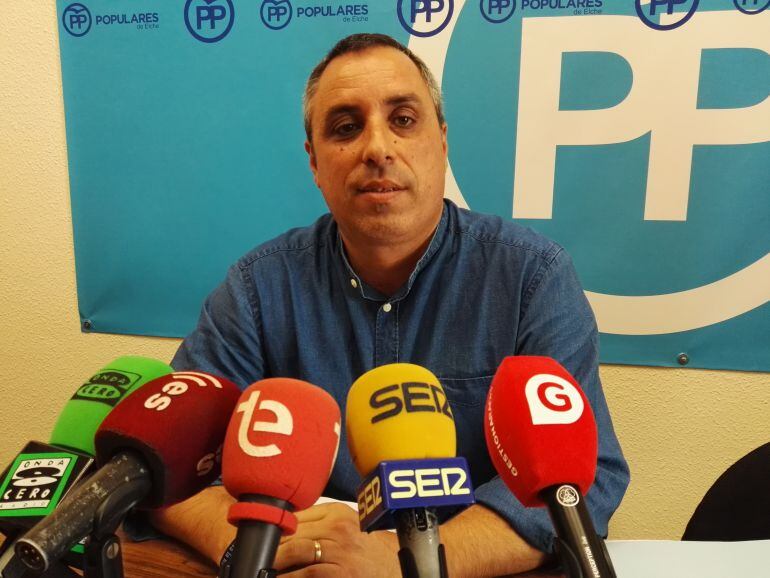 Vicente Granero, portavoz adjunto del PP