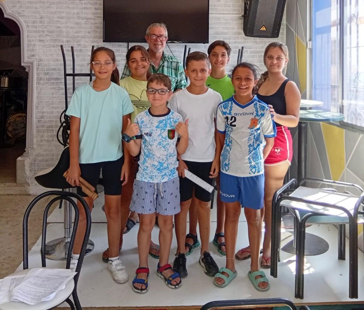 Cuarteto infantil de Guillena 'Estos dioses están colgao, desde el Olimpo Andaluz haciendo historia'