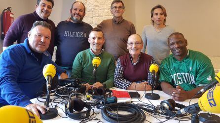 Tertulia de fútbol en el restautante El Sorell