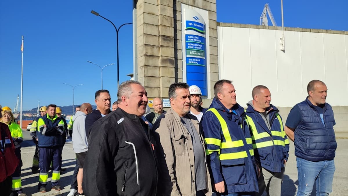 Se avecinan nuevas protestas en la industria auxiliar de Navantia Ferrol y Fene