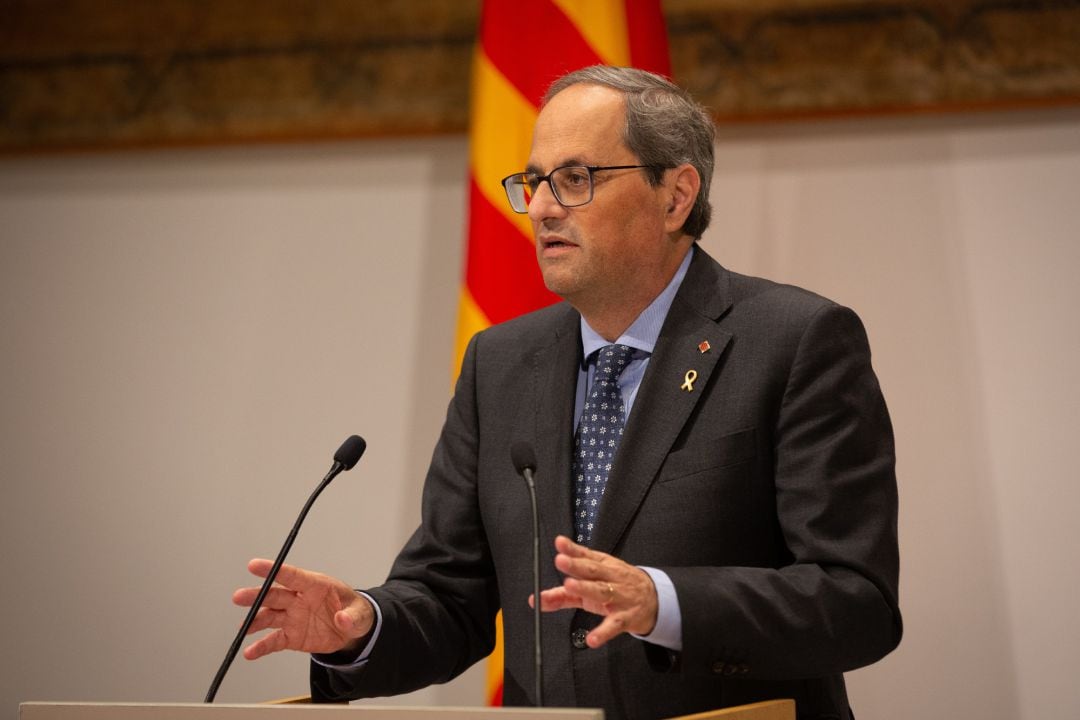 El presidente de la Generalitat Quim Torra 