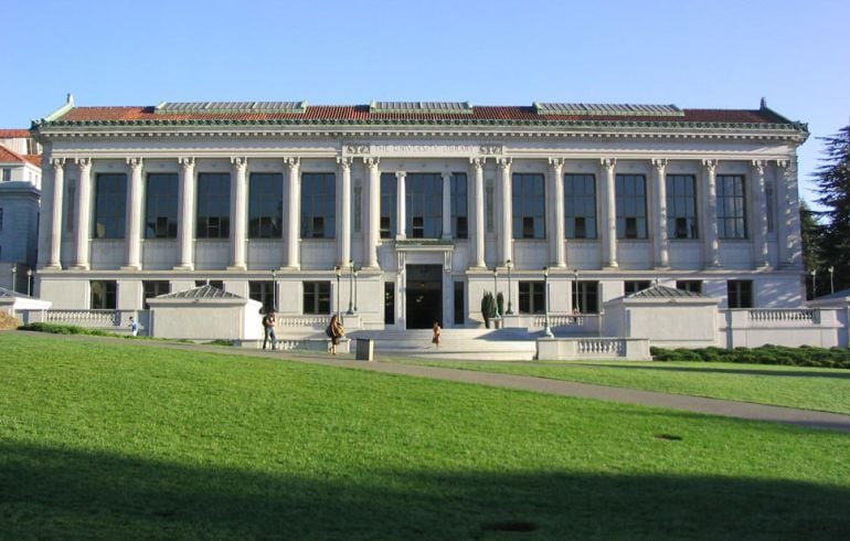 La biblioteca de la Universidad de Berkeley, California. 