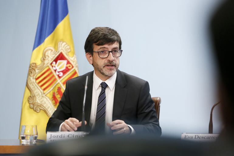 Jordi Cinca, ministre de Finances i portaveu de Govern