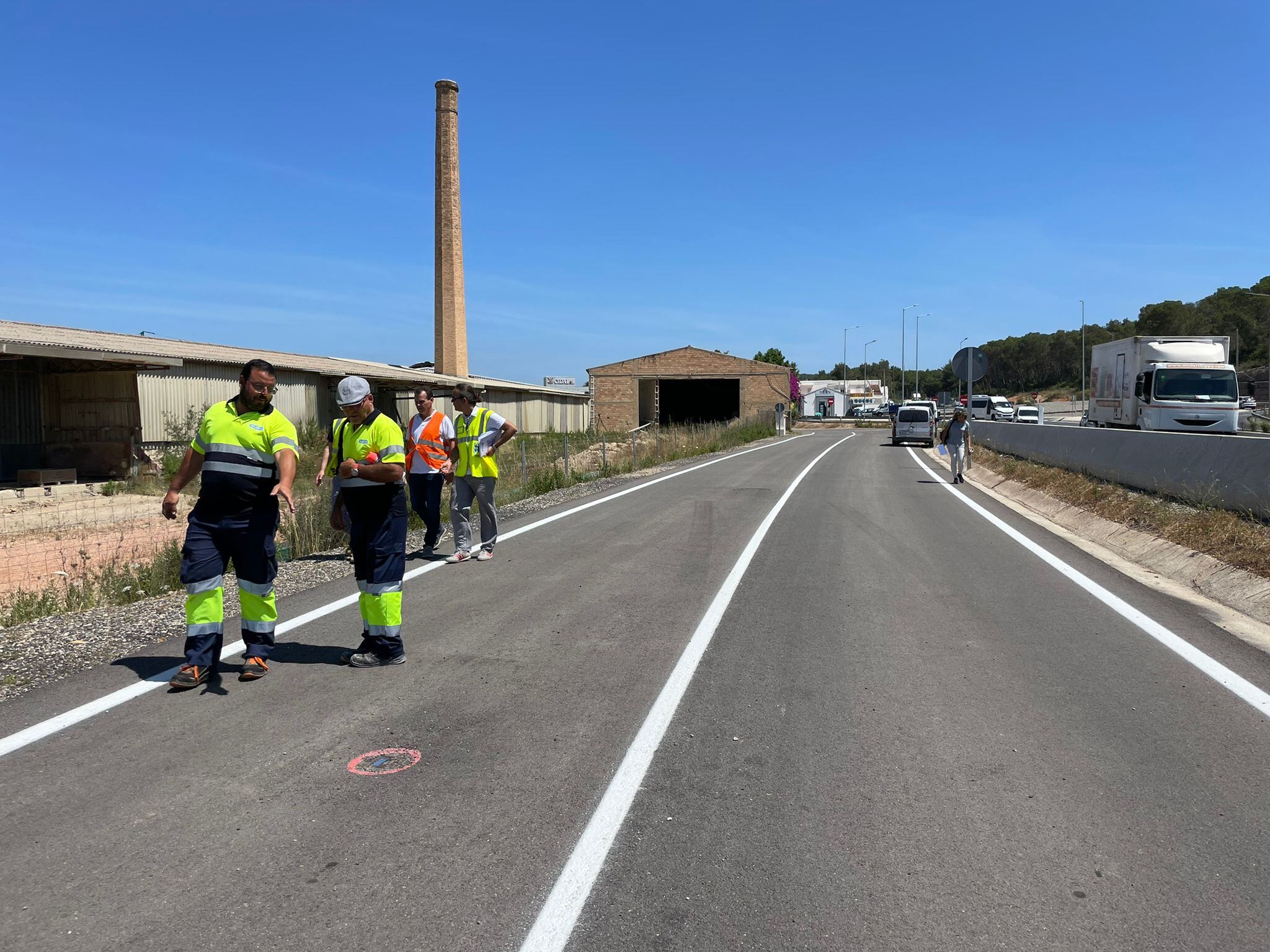 Imagen de la zona donde se realizarán las obras