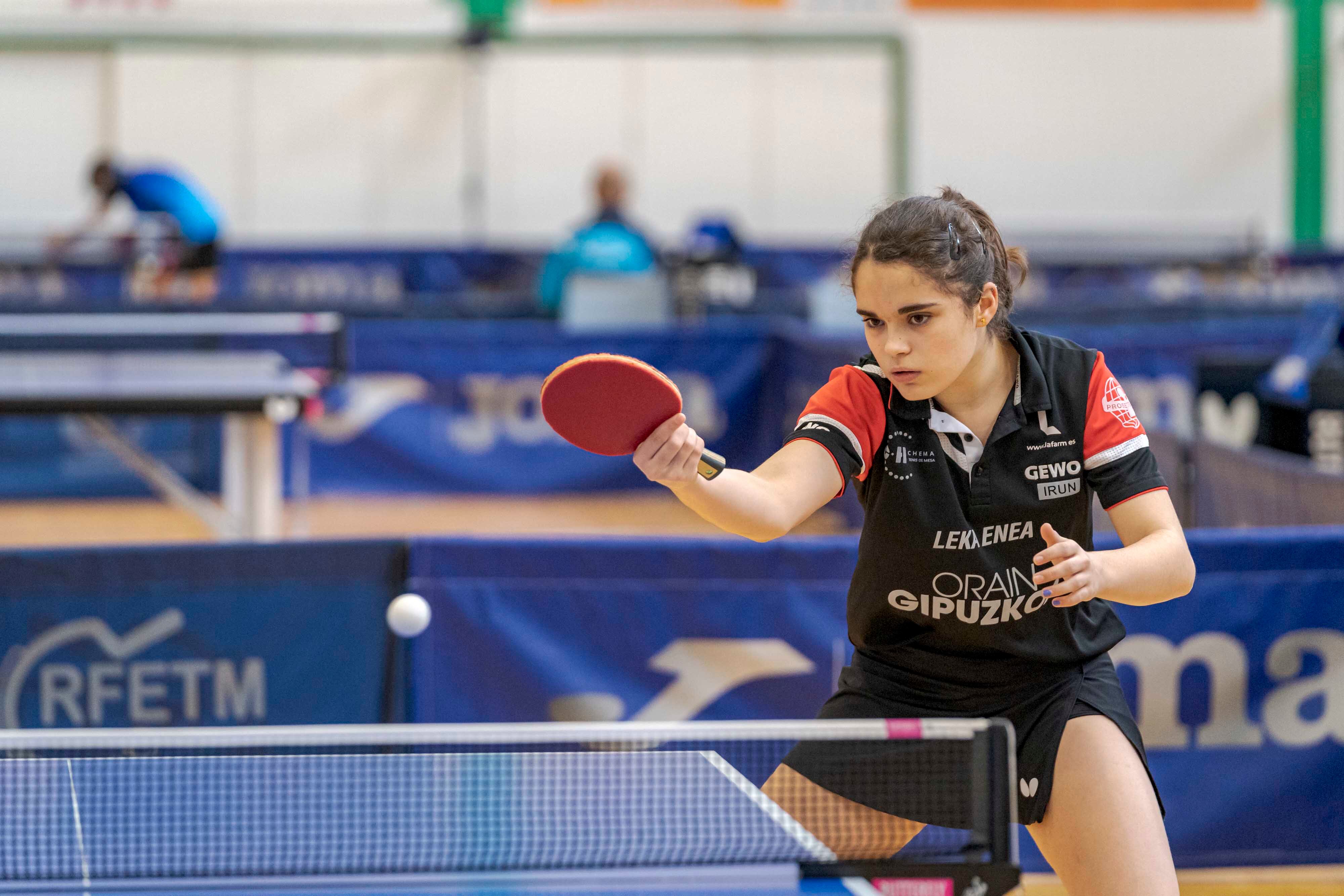 Ángela Rodríguez se proclama subcampeona del Top estatal de tenis de mesa