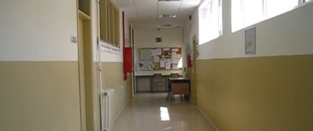 El colegio Vicente Otero Valcárcel, de Carral. Interior